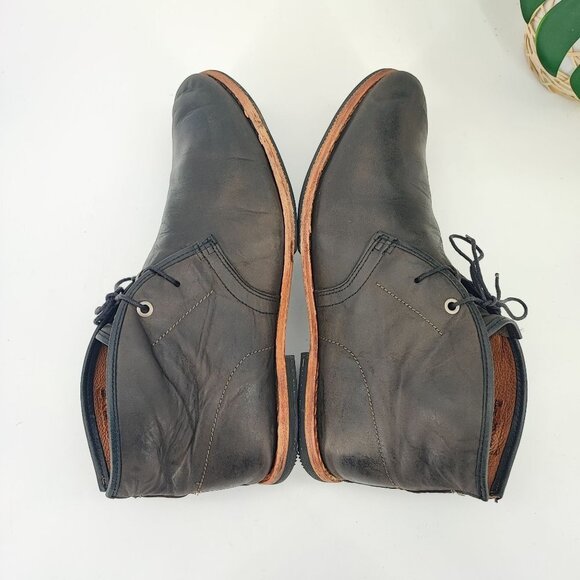 Timberland Boot Co Men's Wodehouse Chukka Brown Leather Boots Size 10 - Picture 6 of 8